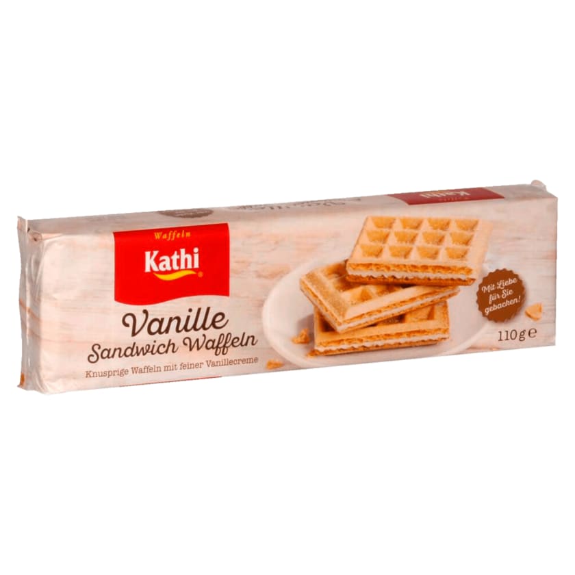 Kathi Vanille Sandwich Waffeln 110g